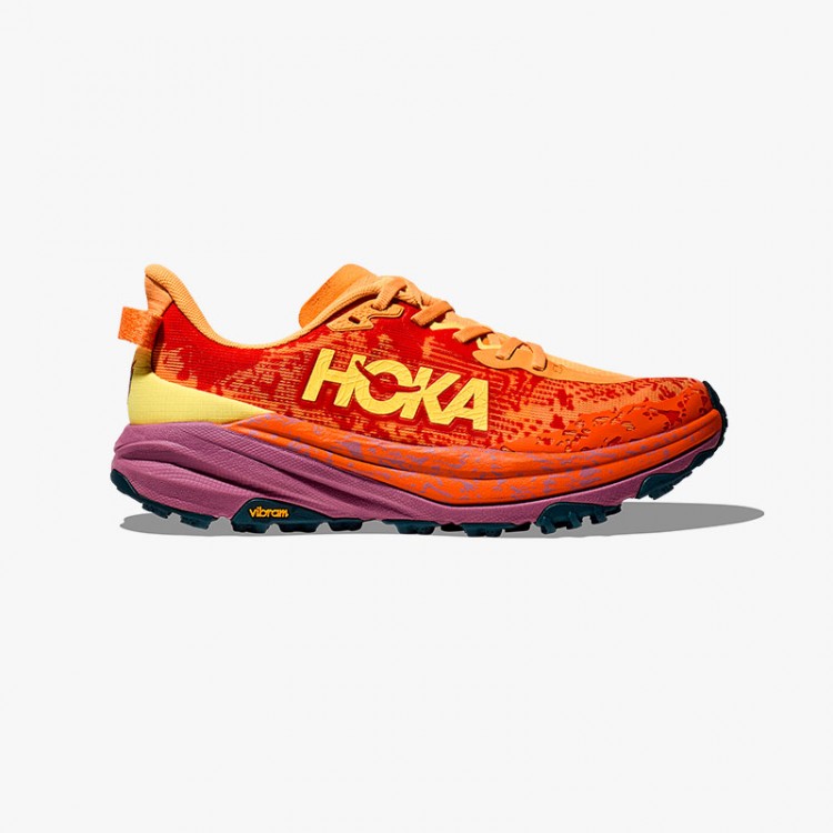 HOKA SPEEDGOAT 6 SHERBET/BEET ROOT