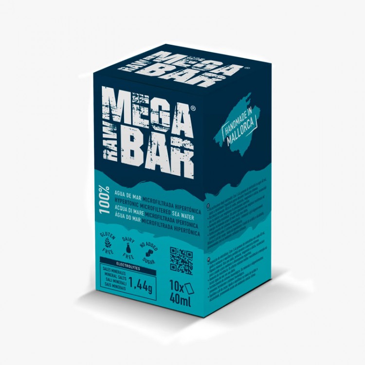 MEGARAW SEA WATER BAR 10 SACHETS