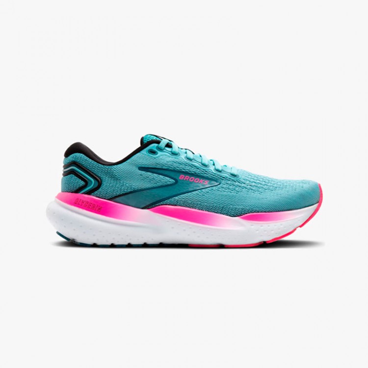 BROOKS GLYCERIN 21 W BLUE AQUA/PINK