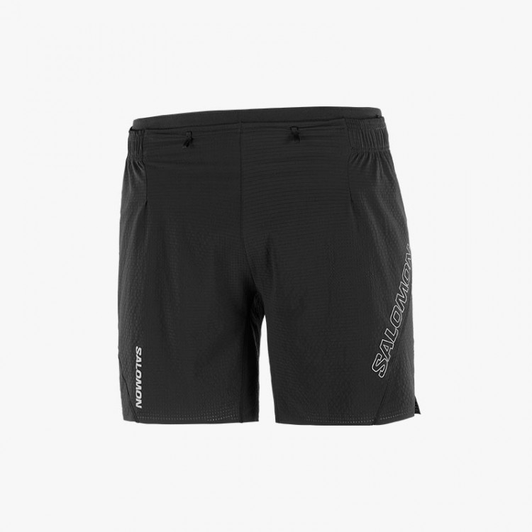 PANTALÓN SALOMON SENSE AERO 7 SHORTS NEGRO