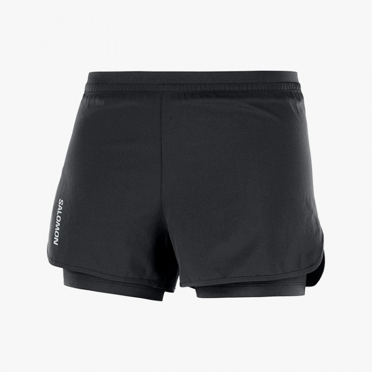 PANTALÓN SALOMON CROSS 2IN1 W NEGRO