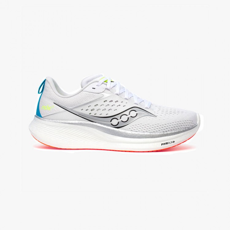 SAUCONY RIDE 17 GRIS/BLANCO