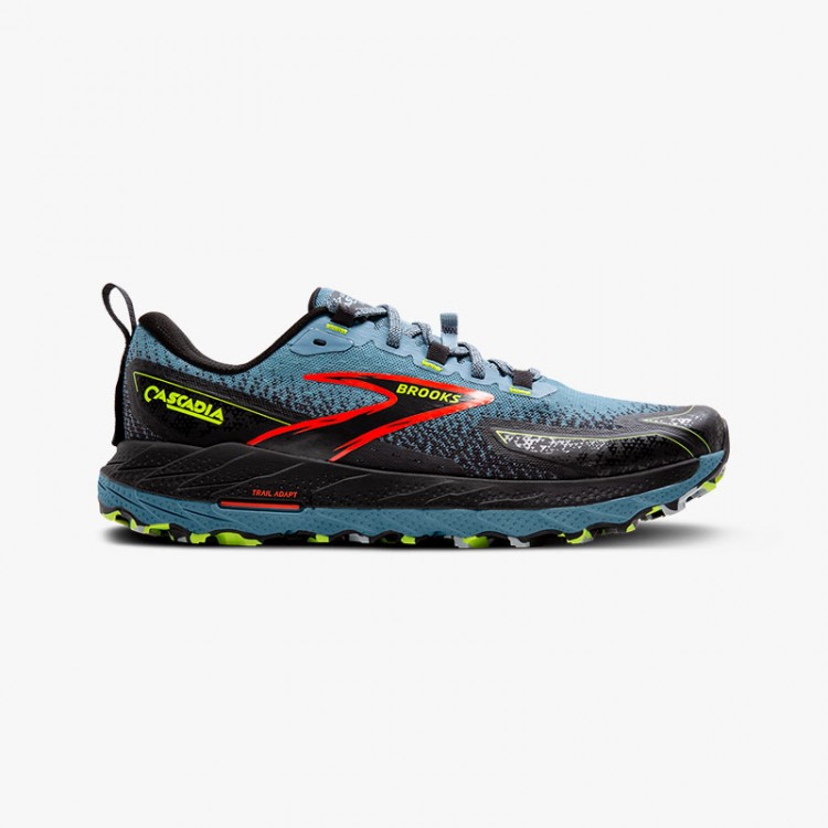 BROOKS CASCADIA 18 EBONY/LIME