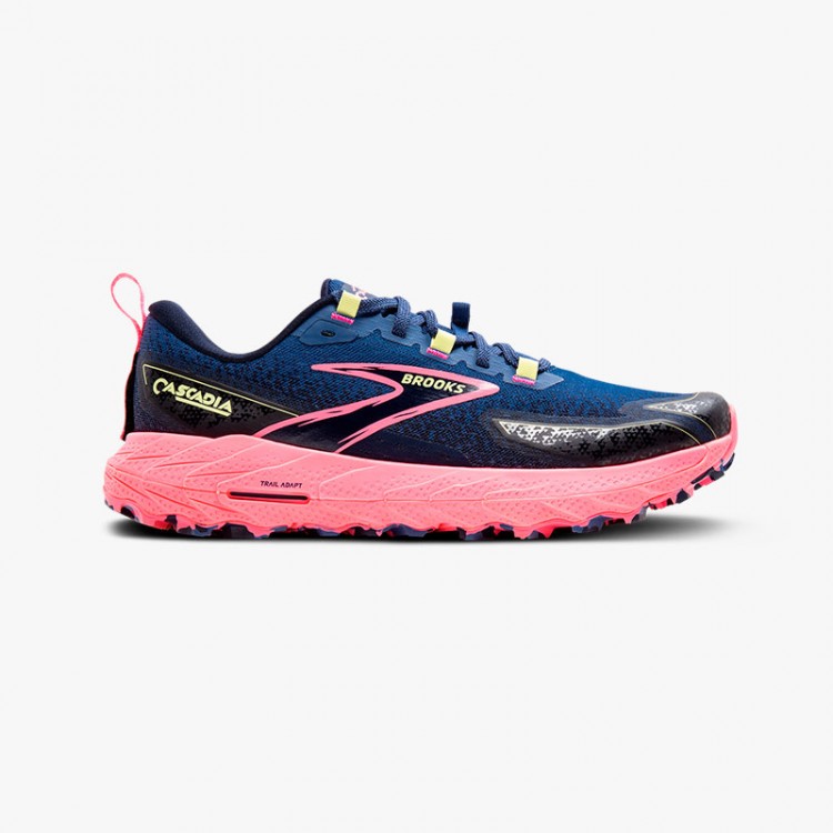 BROOKS CASCADIA 18 W BLUE/PINK