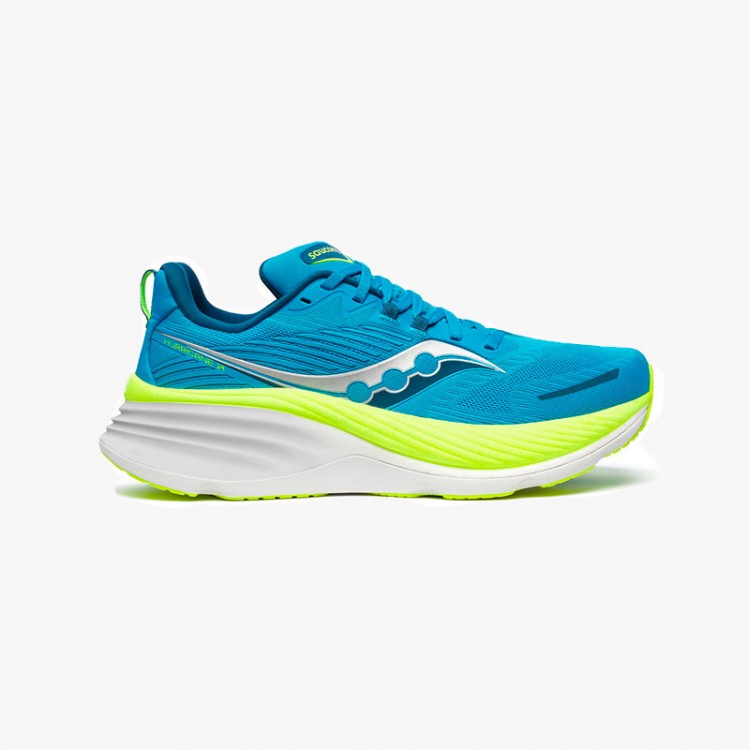 SAUCONY HURRICANE 24 BLUE/LIME