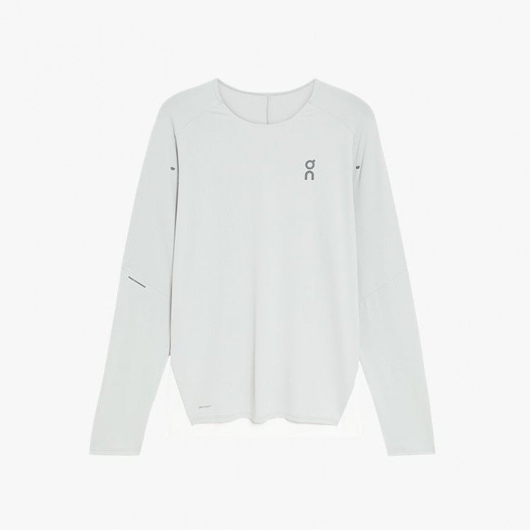 ON PERFORMANCE LONG-T T-SHIRT GLACIER/WHITE