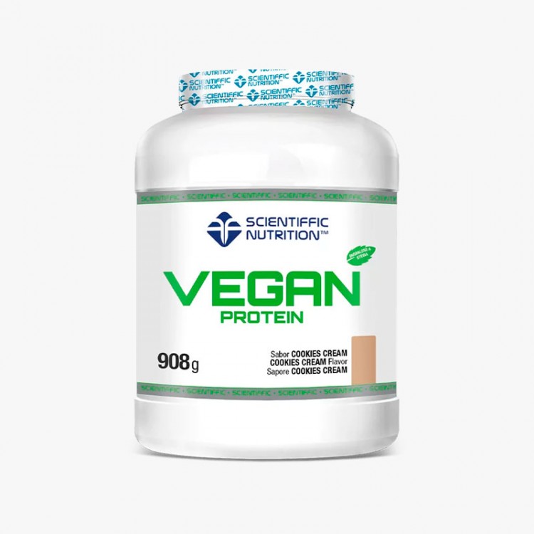 PROTEÍNA VEGANA SCIENTIFFIC NUTRITION 908GR COOKIES