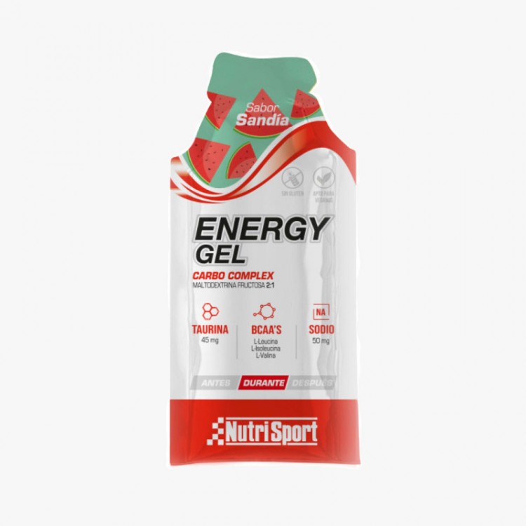 ENERGY GEL NUTRISPORT TAURINA SANDÍA