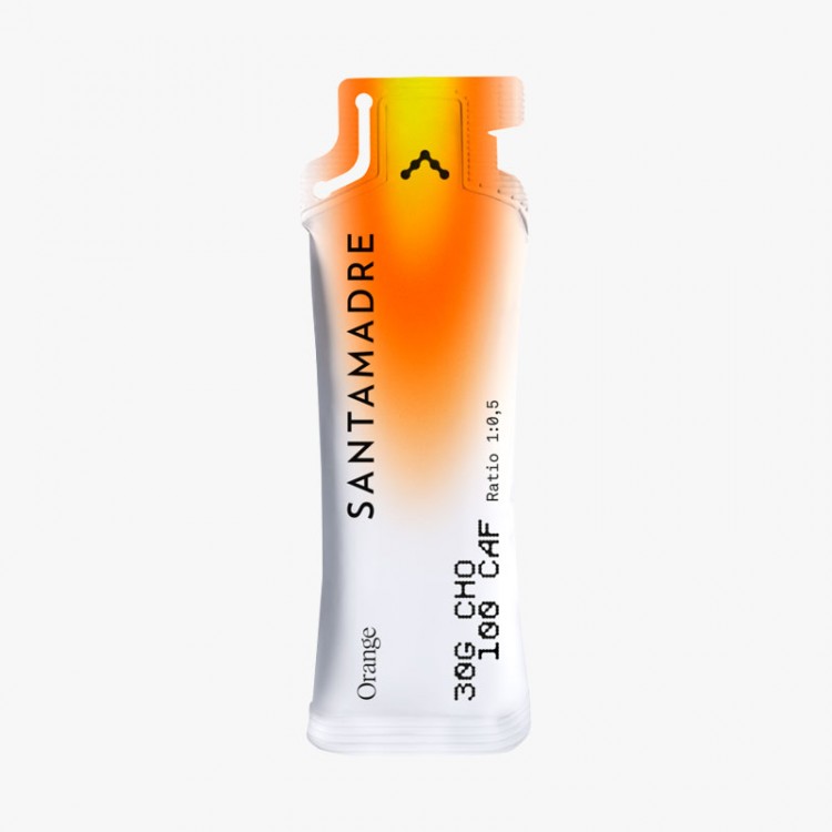 ENERGY GEL SANTA MADRE 30CHO 100CAF ORANGE