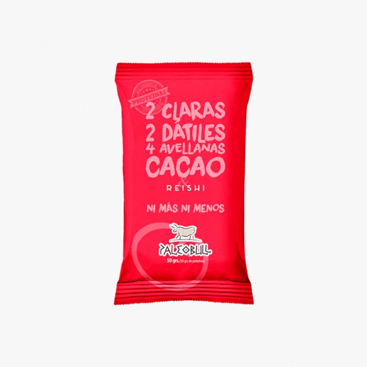 BARRITA PALEOBULL CACAO Y REISHI 50GR