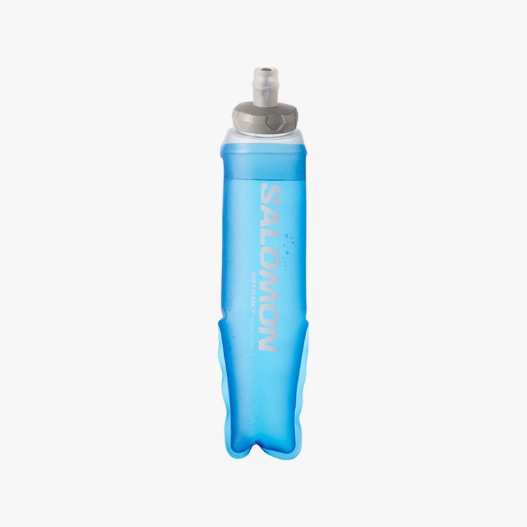 SOFT FLASK SALOMON 500ML CLEAR BLUE