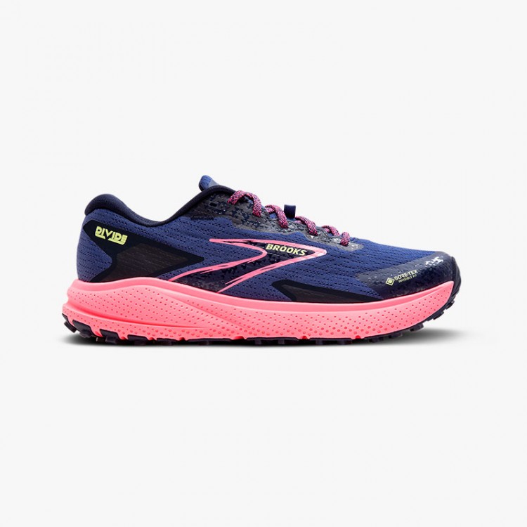 BROOKS DIVIDE 5 GTX W GREY BLUE/PINK