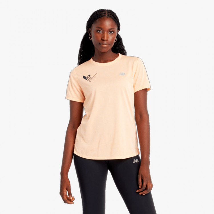 NEW BALANCE ATHLETICS T-SHIRT W MARATHON VALENCIA