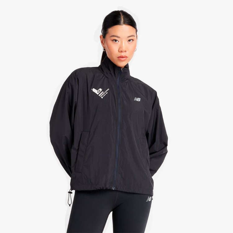 CHAQUETA NEW BALANCE PACKABLE JACKET W MARATÓN VALENCIA