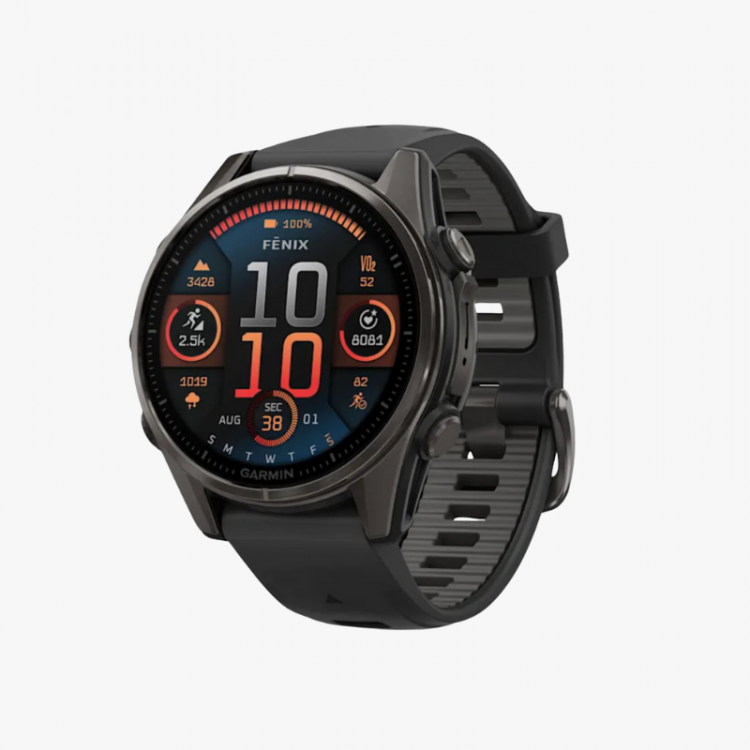 GARMIN FENIX 8 AMOLED SAPPHIRE TITANIUM 43MM CARBON/GREY