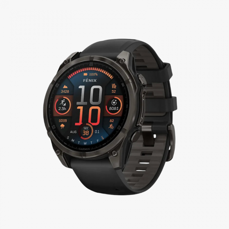 GARMIN FENIX 8 AMOLED SAPPHIRE 47MM CARBON/GREY