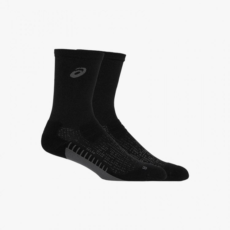 ASICS PERFORMANCE RUN CREW SOCKS BLACK