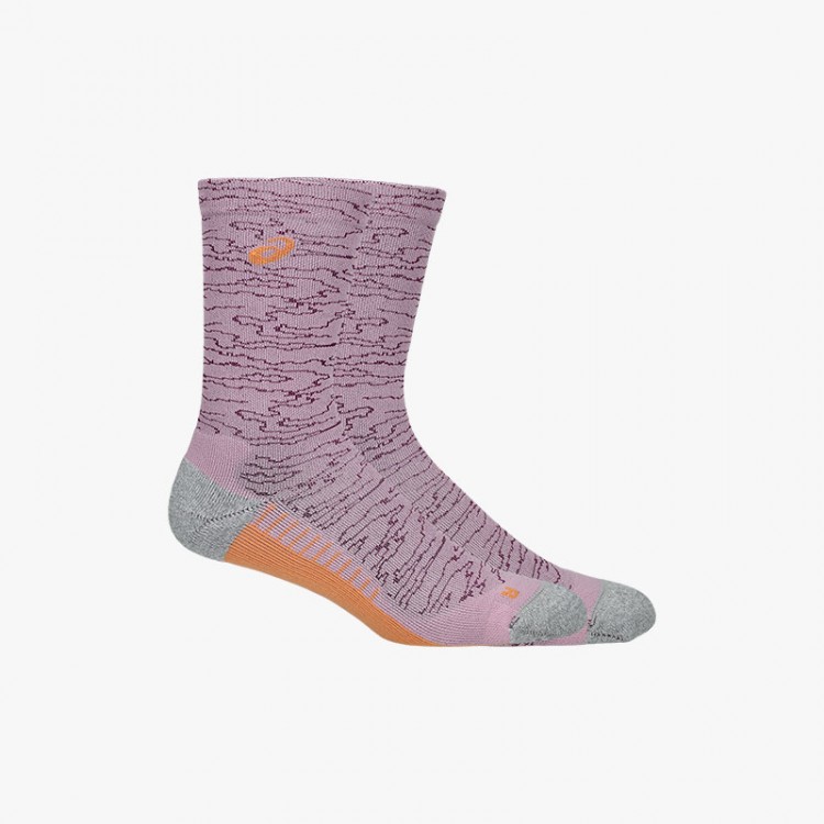 ASICS PERFORMANCE RUN CREW SOCKS PINK