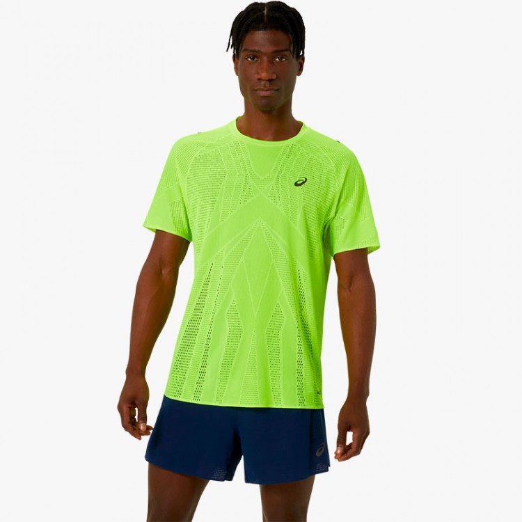 ASICS METARUN SS LIME T-SHIRT