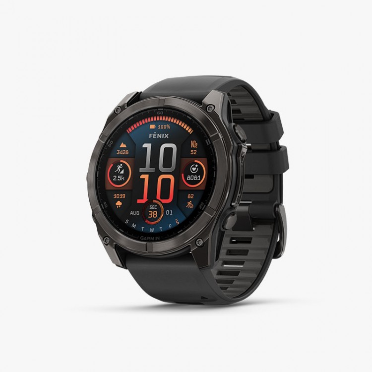 GARMIN FENIX 8 AMOLED SAPPHIRE 51MM CARBON/GREY