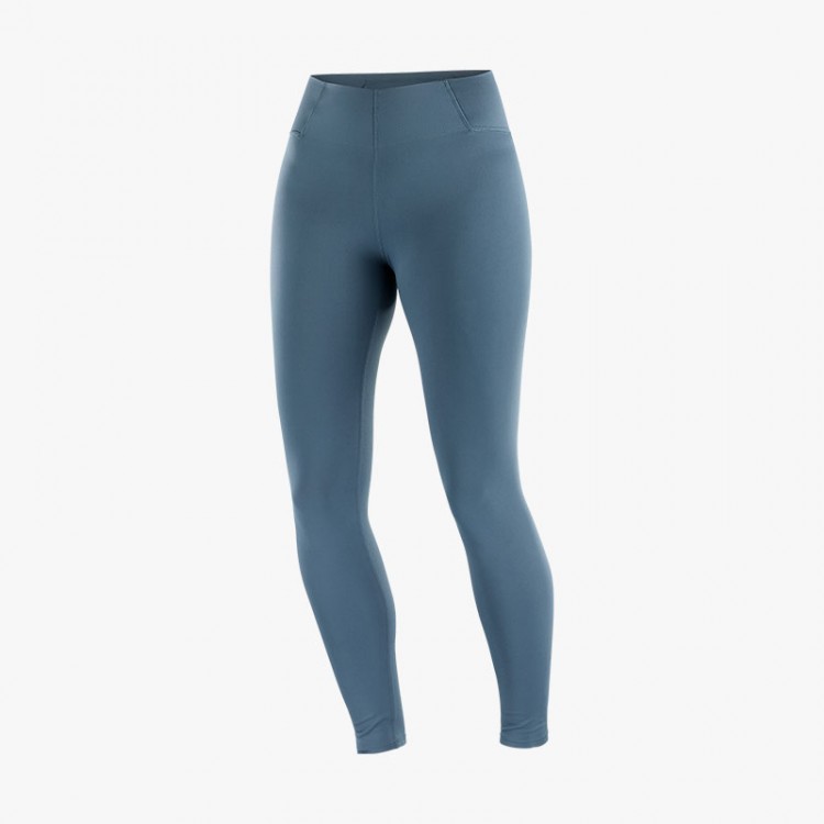 SALOMON CROSS MULTI 28" W NAVY LEGGINGS