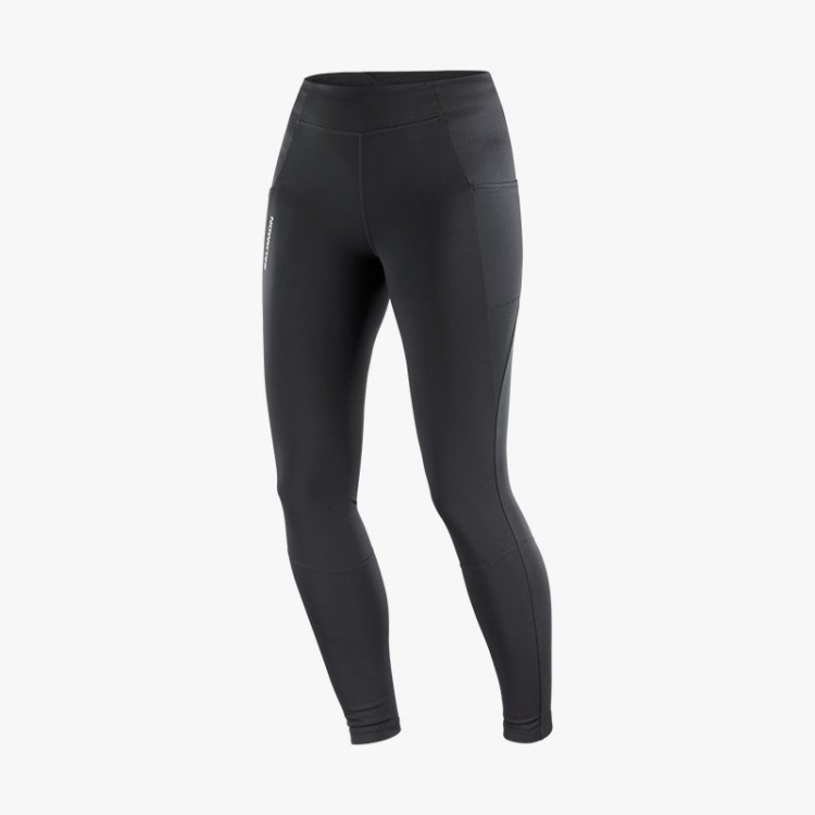 TIGHTS SALOMON CROSS RUN 28" W BLACK