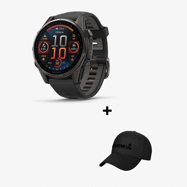 GARMIN FENIX 8 AMOLED SAPPHIRE 51MM CARBON/GREY