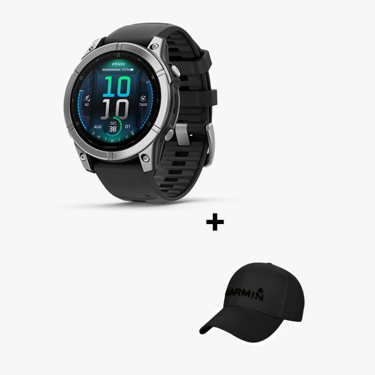 GARMIN FENIX E STEEL/GRAPHITE