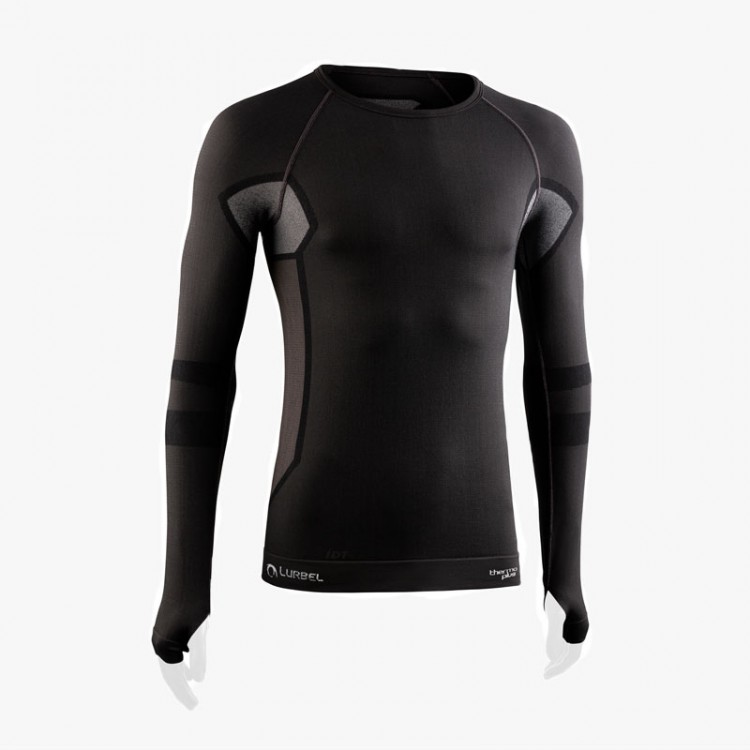 LURBEL THERMO-REGULATING CRISTALLO NEUTRAL LONG MARENGO T-SHIRT