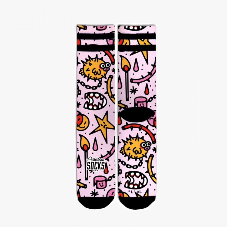 AMERICAN SOCKS BLOWFISH SOCKS