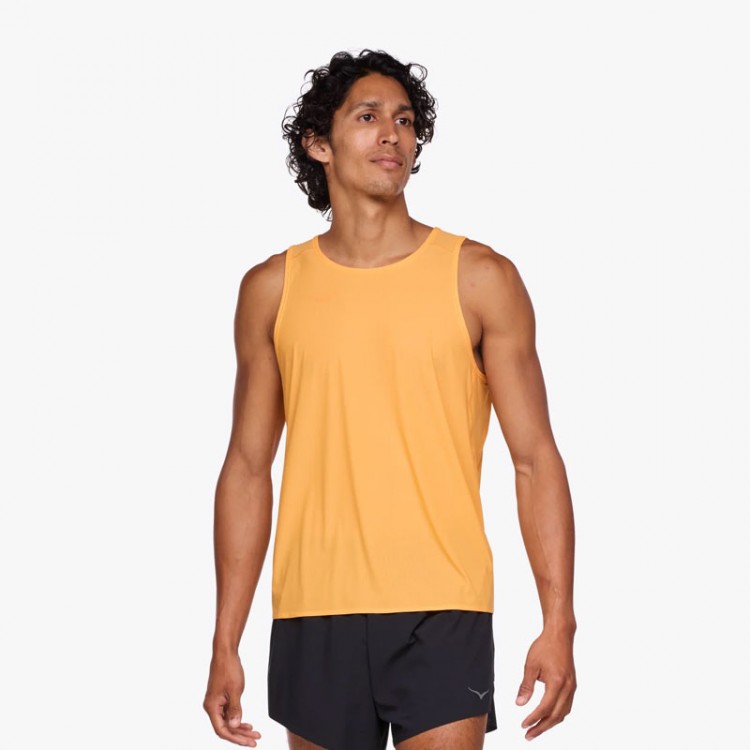 CAMISETA HOKA TANK AIROLITE SOLAR FLARE