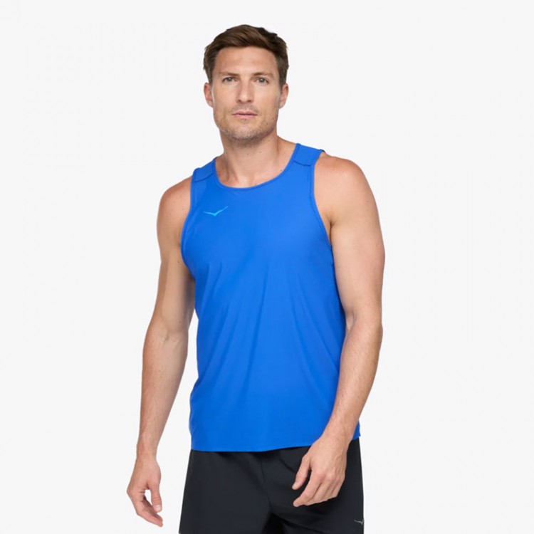 CAMISETA HOKA TANK AIROLITE ULTRAMARINE