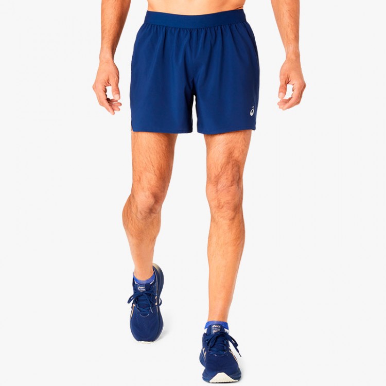 ASICS ROAD 5IN NAVY PANTS