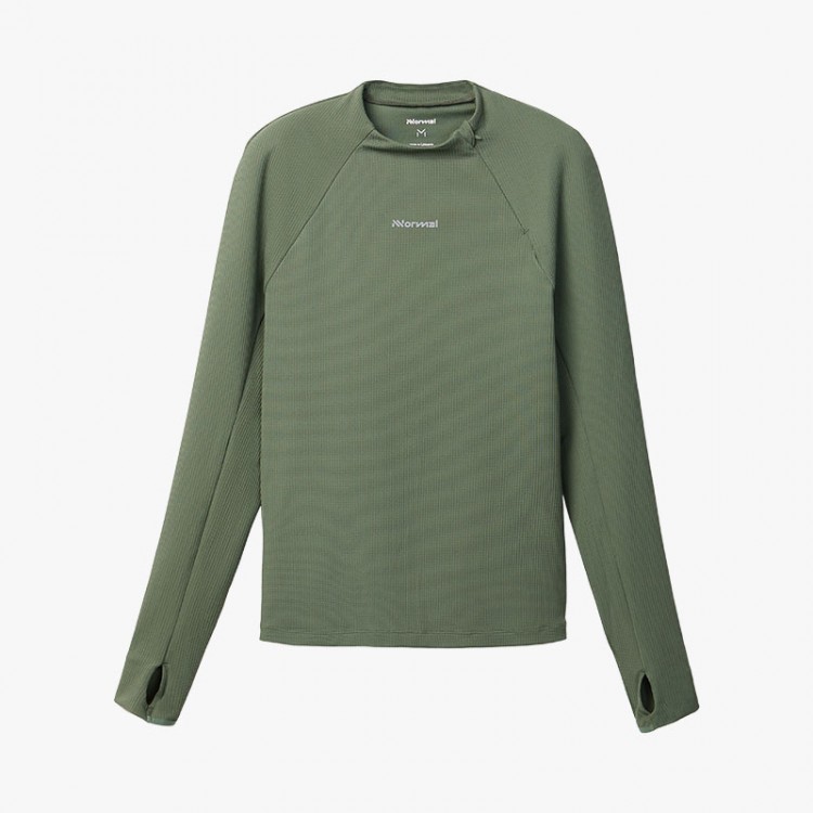 CAMISETA NNORMAL TRAIL LONG SLEEVE W VERDE