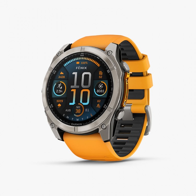 GARMIN FENIX 8 AMOLED SAPPHIRE 51MM SAPPHIRE GRAPHITE/ORANGE