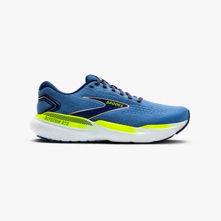 BROOKS GLYCCERIN GTS 21AZUL/LIMA