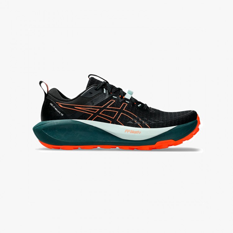 ASICS GEL TRABUCO 13 NEGRO/AZUL