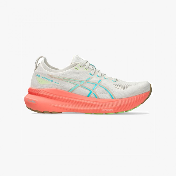 ASICS GEL KAYANO 31 W BLANCO/CORAL