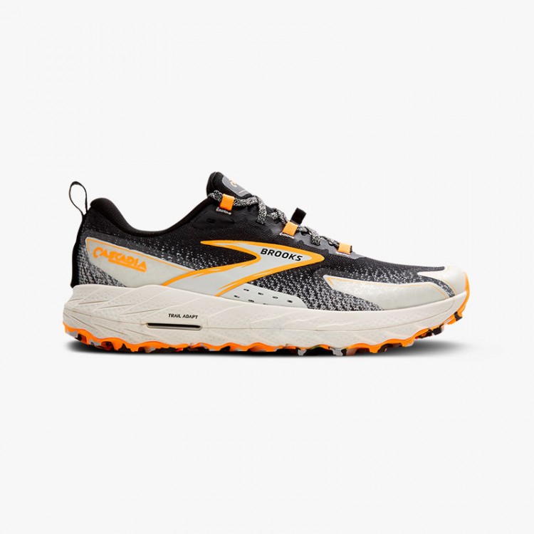 BROOKS CASCADIA 18 BLACK/ORANGE