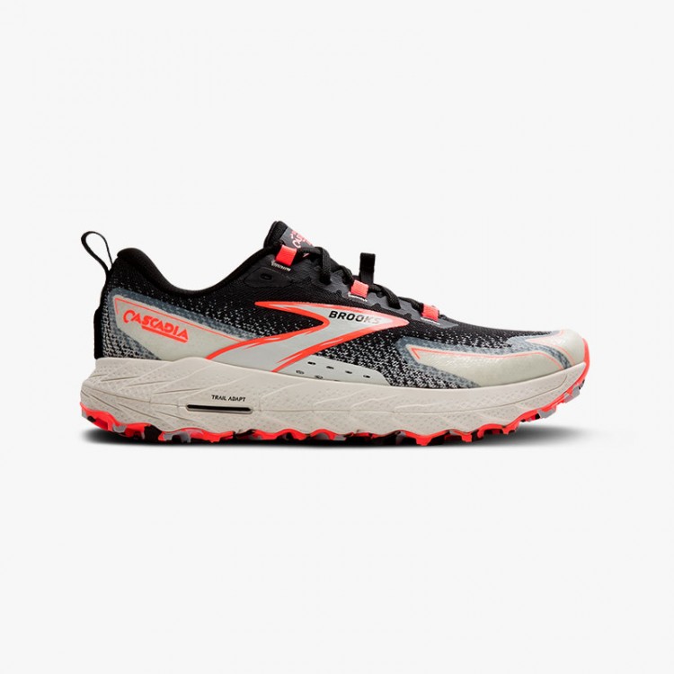 BROOKS CASCADIA 18 W BLACK/FLAME