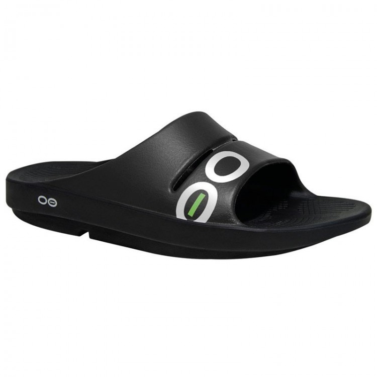 SANDALS RECOVERY OOAHH BLACK