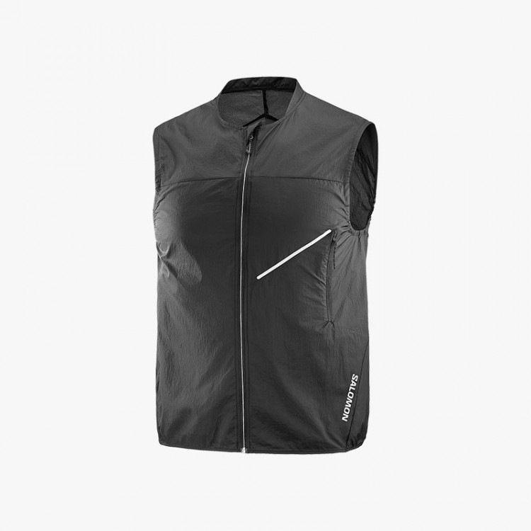 SALOMON SENSE AERO WIND VEST BLACK