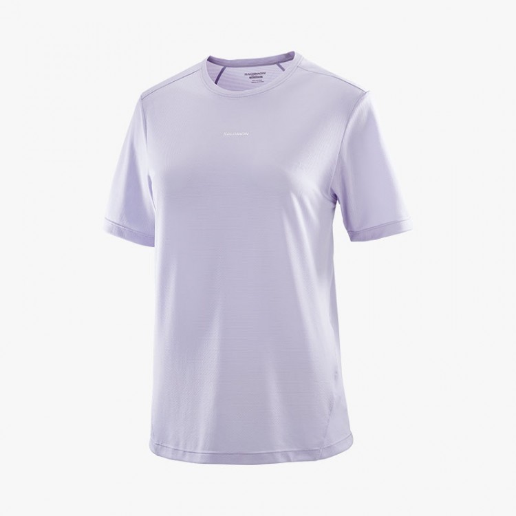 CAMISETA SALOMON CORE SS W PURPLE