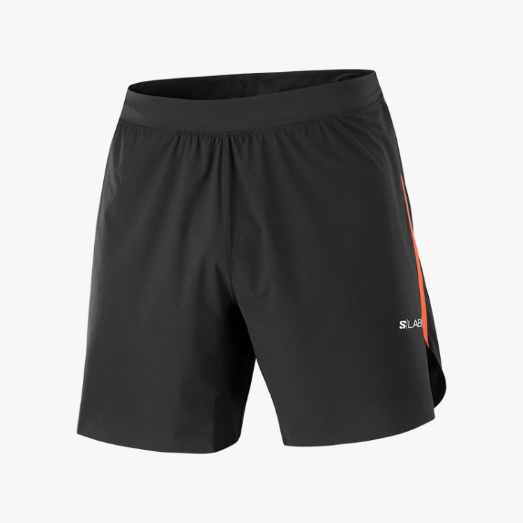 PANTALÓN SALOMON S/LAB SPEED 7 NEGRO