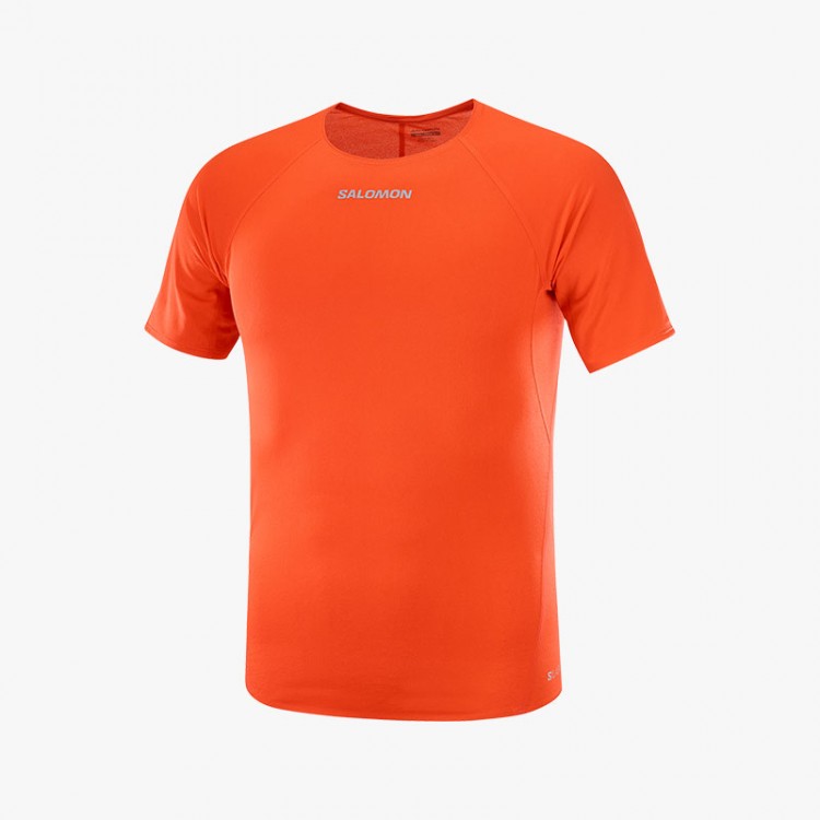 CAMISETA SALOMON S/LAB SPEED FIERY RED