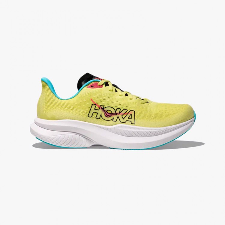 HOKA MACH 6 YUZU/SKY BLUE