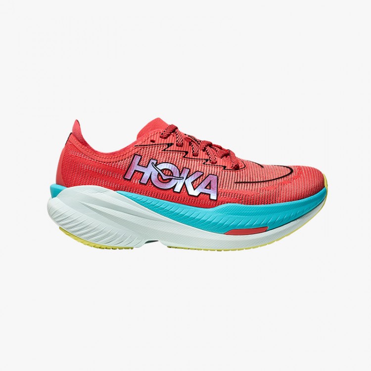 HOKA MACH X 2 GRAPEFRUIT/ELECTRIC