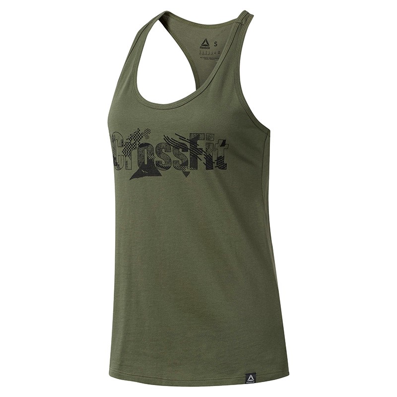 ▷ Camiseta tirantes rk crossfit® w verde por SOLO 25,16 €