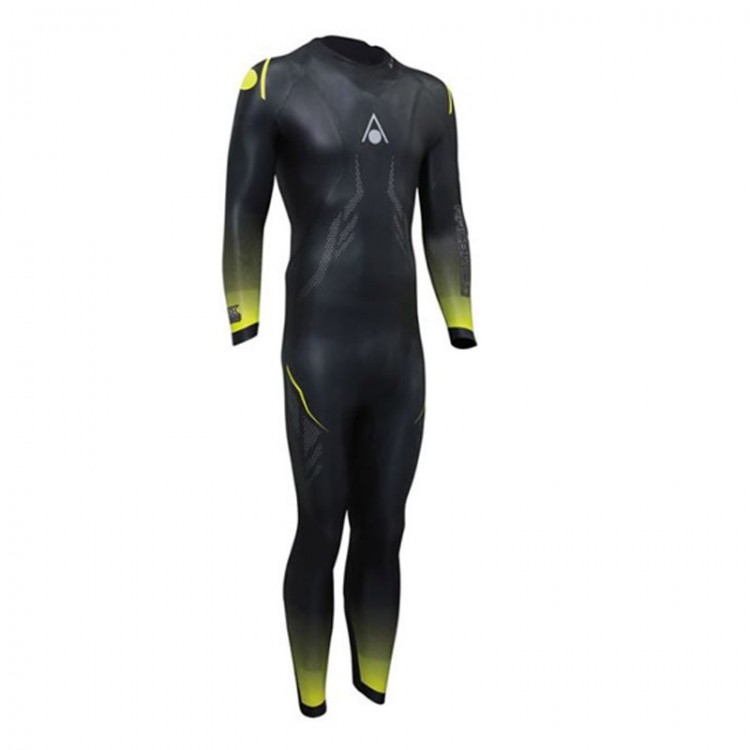 AQUA SPHERE NEOPRENO RACER 2.0 NEGRO/AMARILLO