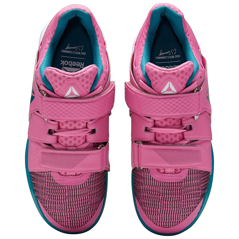 pink reebok lifters